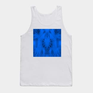 rays through the kaleidoscope in blue Tank Top